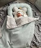 Le cadeau parfait comme équipement pour bébé. Un tour de lit très doux, beau et confortable pour votre bébé. Idéal pour les nouveau-nés (0-9 mois) de LOOLAY