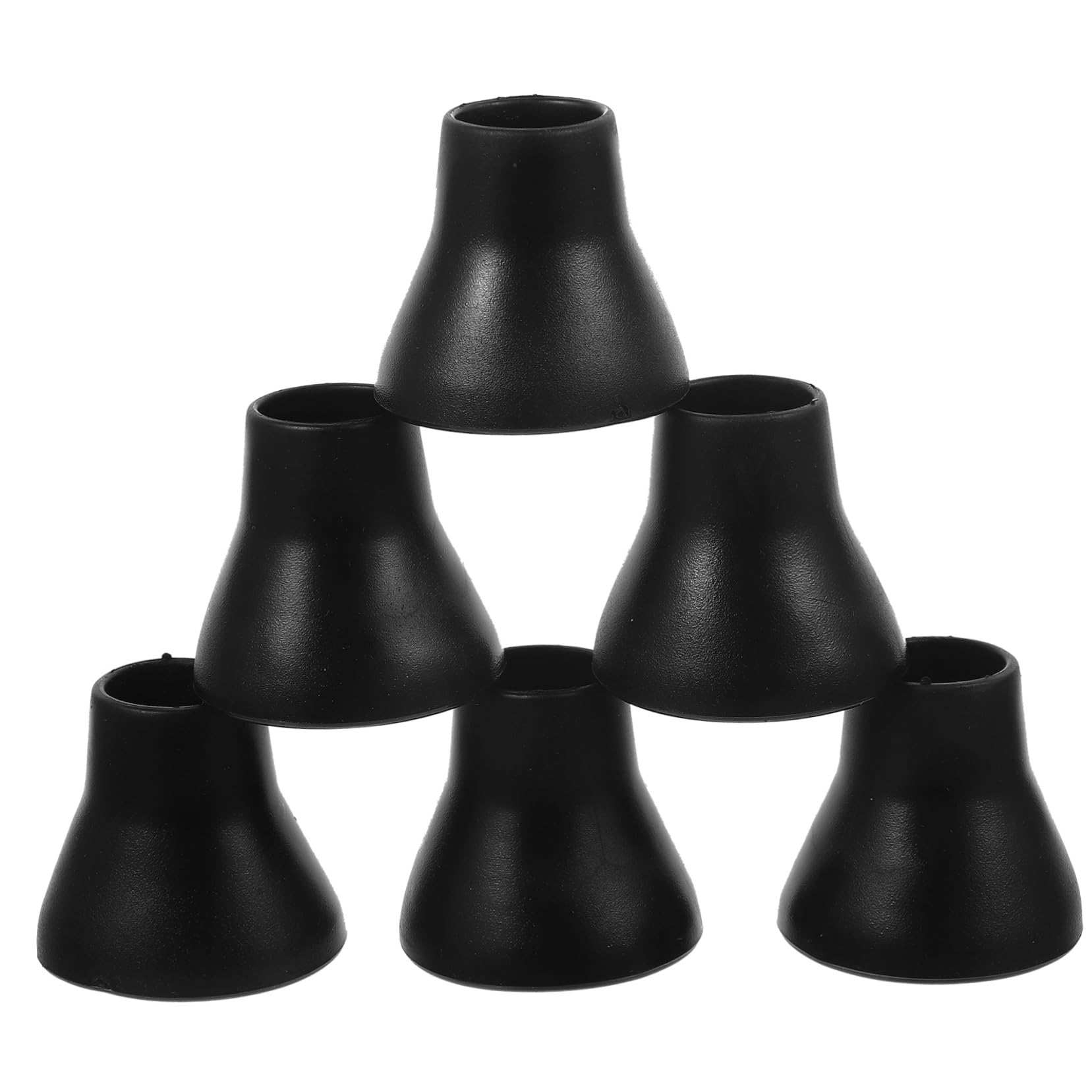 DECOMELODY 6Pcs Reusable Golf Ball Retrievers Portable Rubber Grabbers for Pickup Lightweight Golf Equipment Accessories for Convenient Use The Course