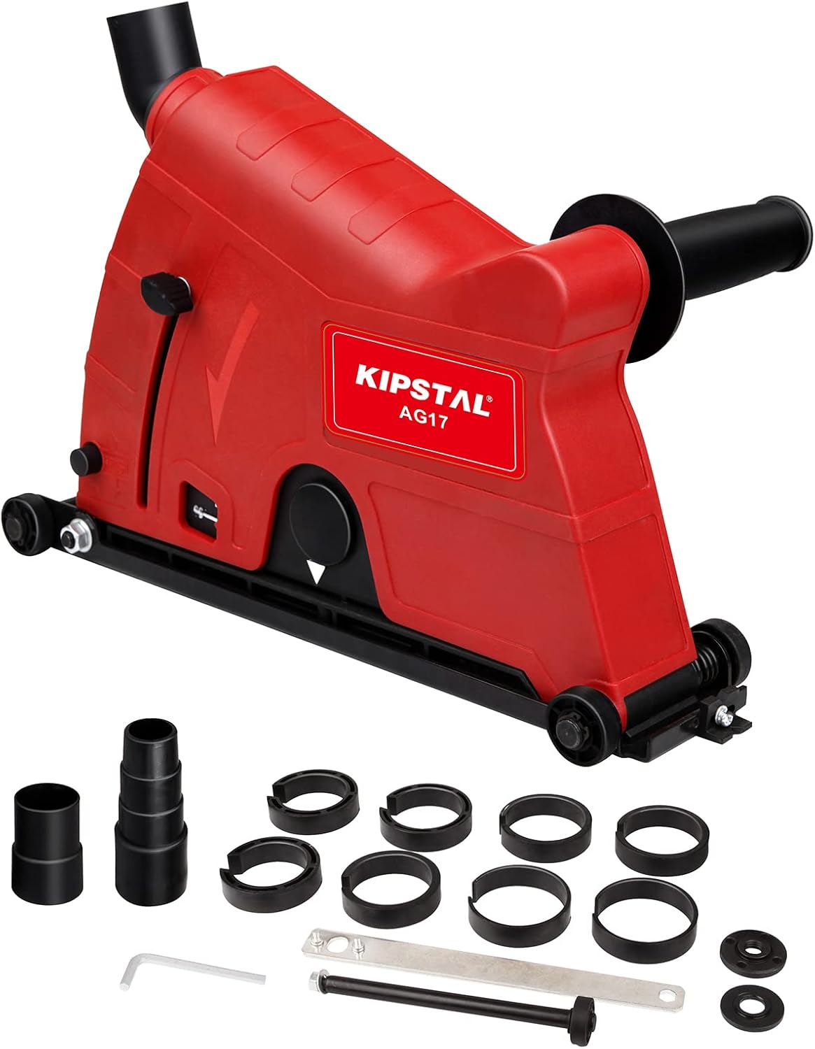 KIPSTAL Dust Collector Attachment,Cutting Dust Shroud for Angle