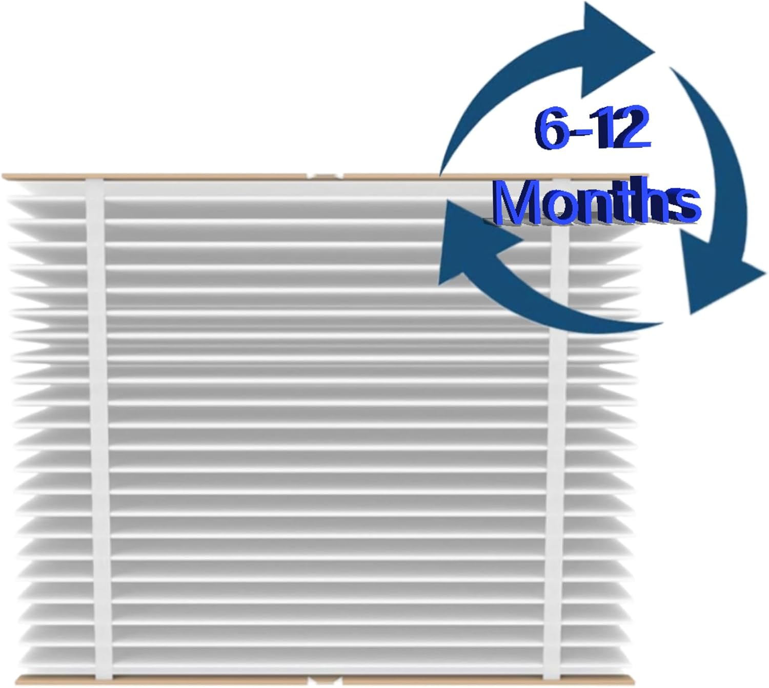 4 Pack 401 Replacement Filter Compatible with AprilAire 2400, Space-Gard 2400 Whole-House Air Purifiers - MERV 10, 16x25x6 Air Filter