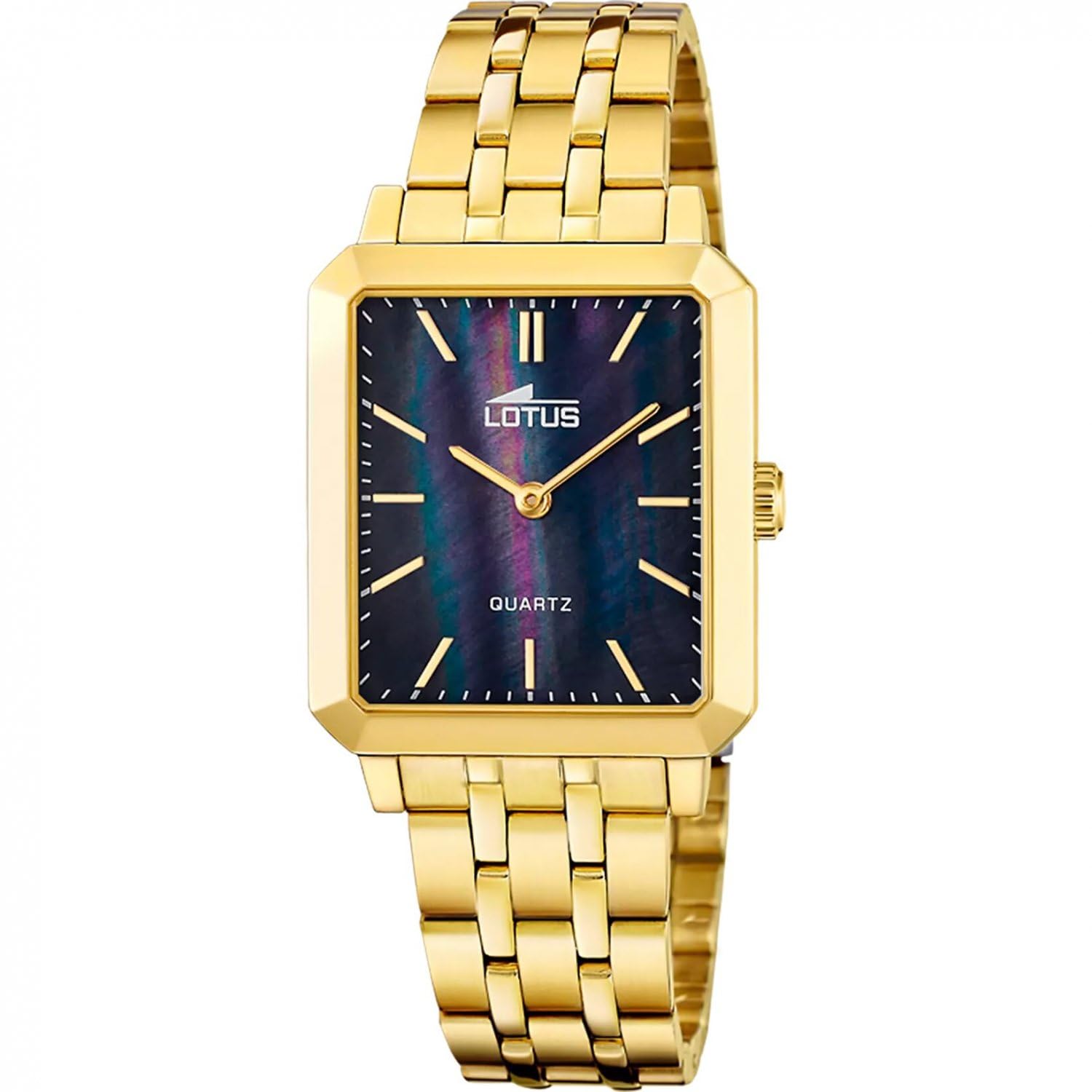 Lotus Women's Multicolor Gold Tone Square Watch L18982