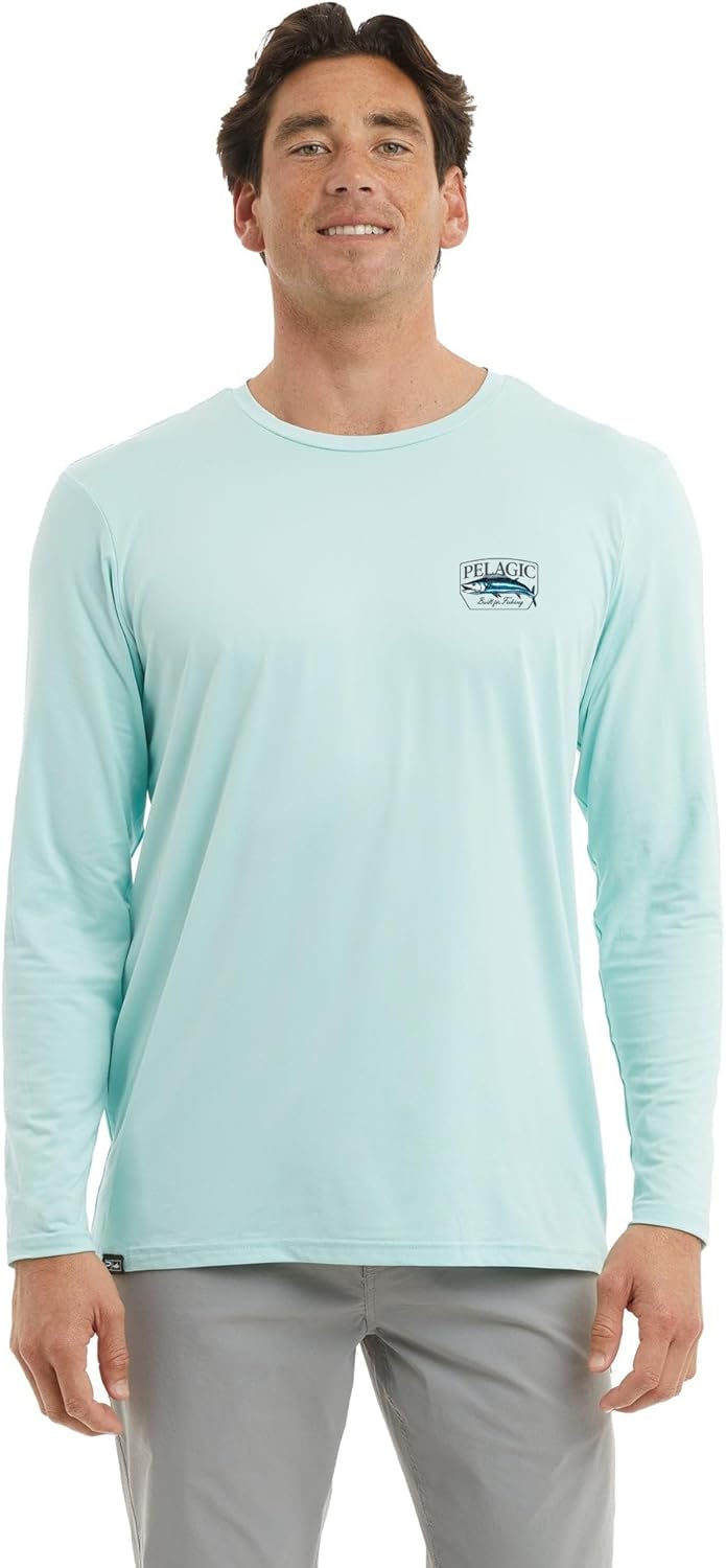 PELAGIC Apparel Men's Freespool Wahoo'd Performance Shirt
