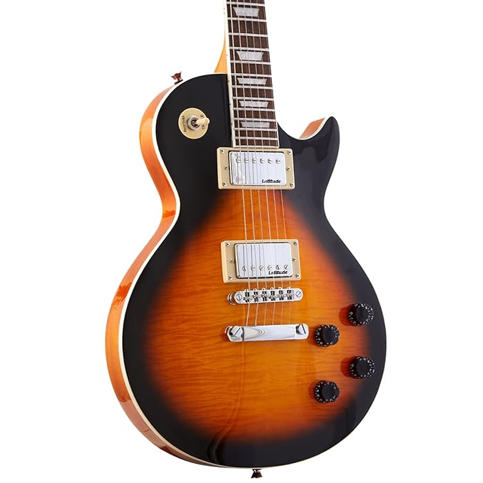 Buy Latitude NW1915 Electric Guitar Les Paul Style Solid Body Electric