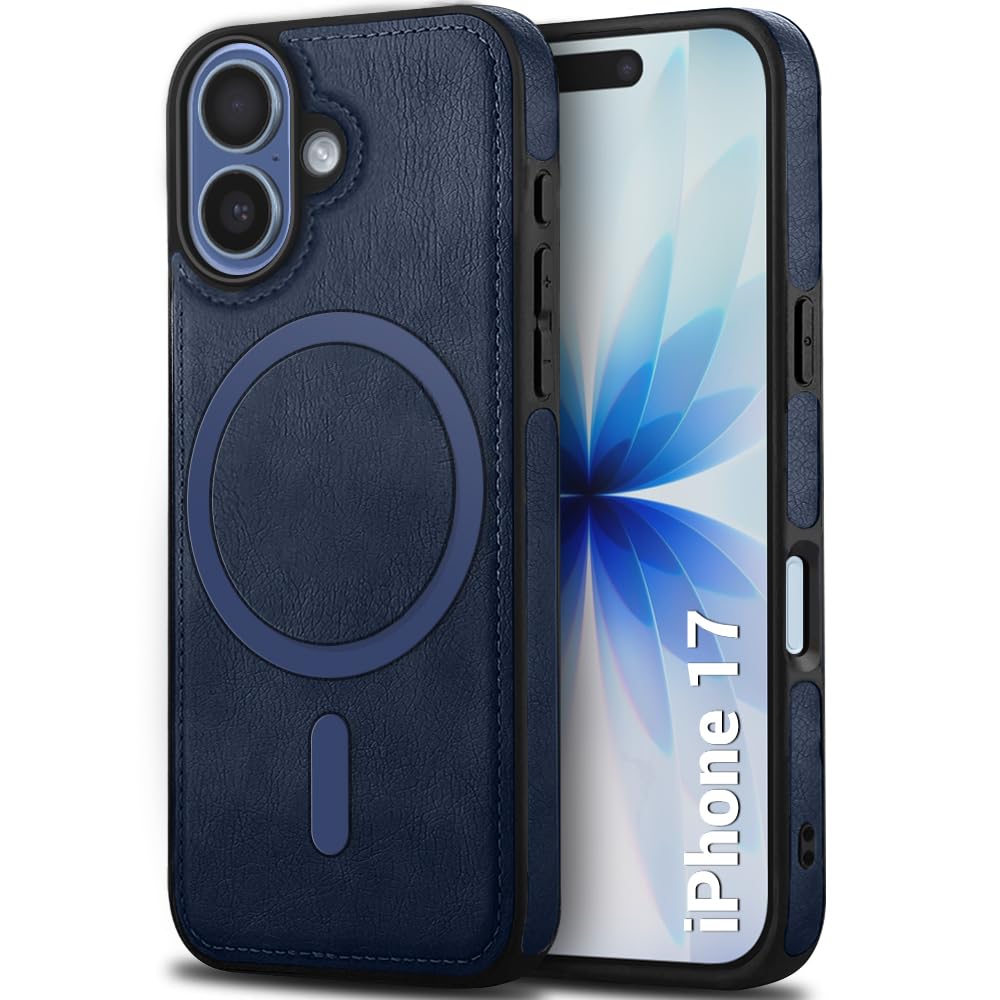 TheGiftKart Genuine Leather Finish Back Cover Case for iPhone 17 | Shockproof Design | Raised Edges for Camera & Screen Protection | Stunning Minimalist Design Back Case Cover (Chrome Sides, Brown) — Amazon image 32