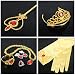 Princess Dress Up Party Accessories for Princess Costume Gloves Tiara Wand Necklace Earrings Bracelet and Ring Gift Set 9pcs, Image 5 Princess Dress Up Party Accessories for Princess Costume Gloves Tiara Wand Necklace Earrings Bracelet and Ring Gift Set 9pcs, Image 5