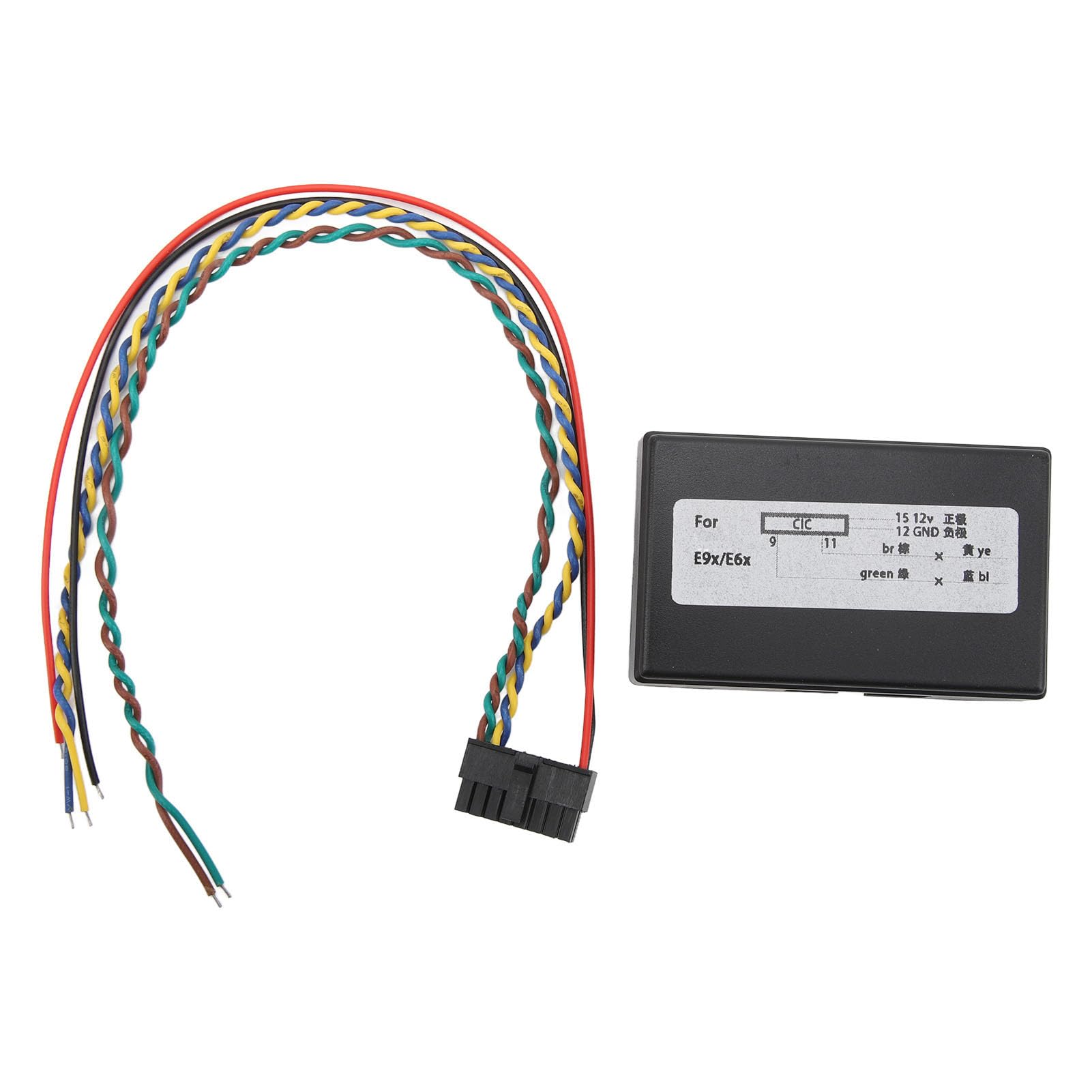 Aramox Adattatore Retrofit CIC Emulatore Supporto Video in Movimento Navigazione Attivazione Controllo Vocale per E90 E60 E9X E6X E8x Migliora l'esperienza Multimediale della Tua Auto