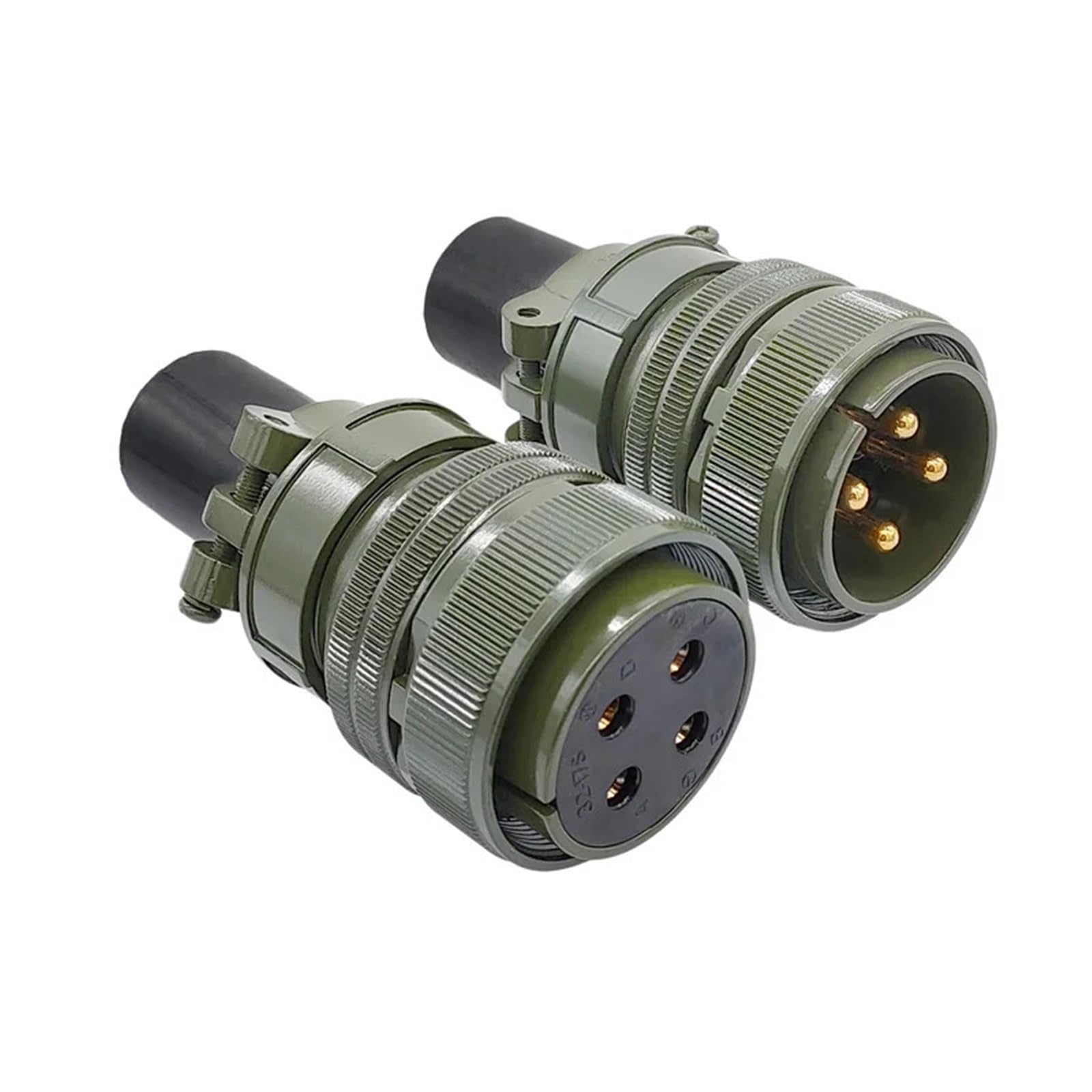 Conectores militares circulares de 4 pines modelo MS3108A 7