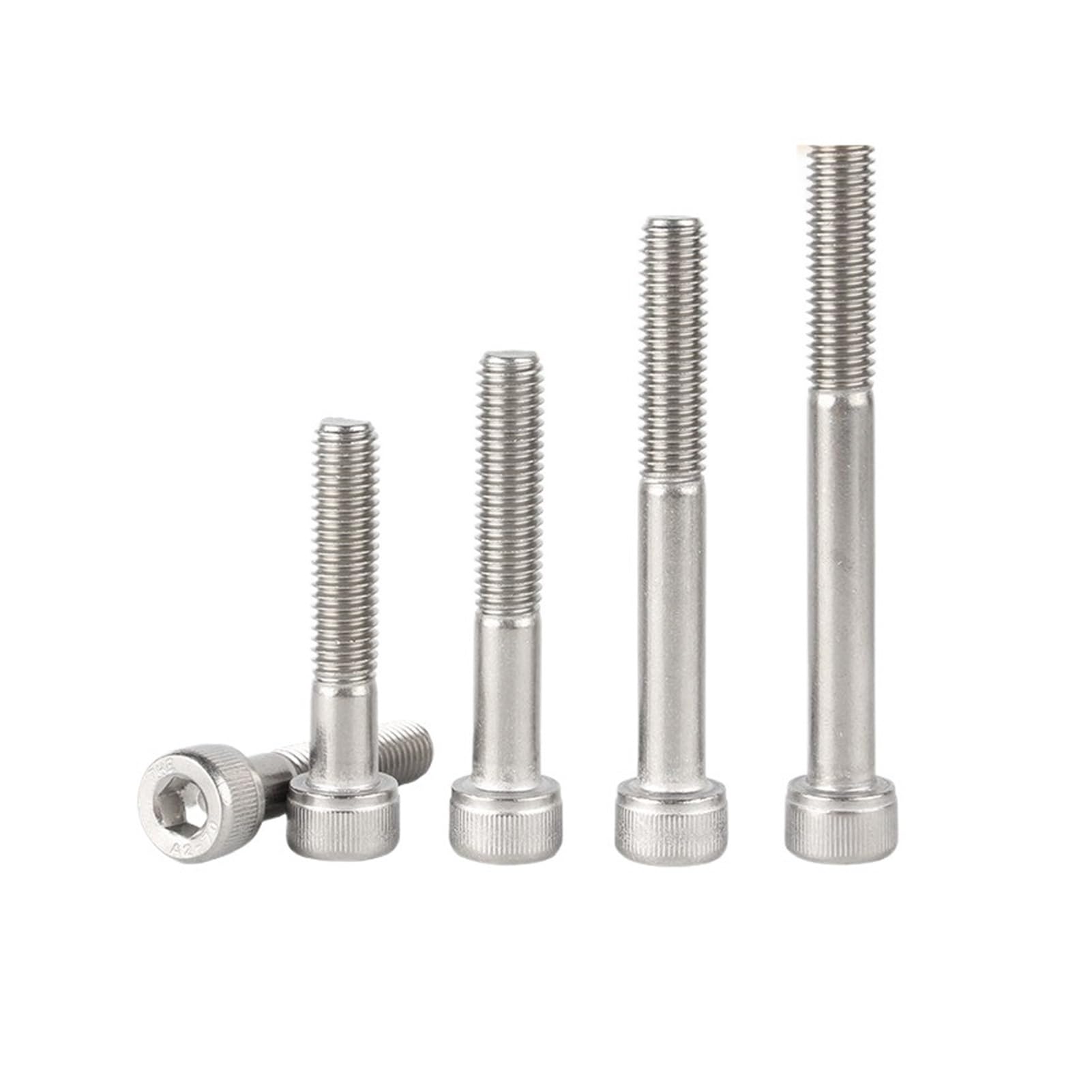 M4 M8 M10 M12 M14 M16 M20 Tapa de casquillo de acero inoxidable 304 Pernos de medio diente Allen con rosca parcial ﻿(M20x120mm-1pcs)