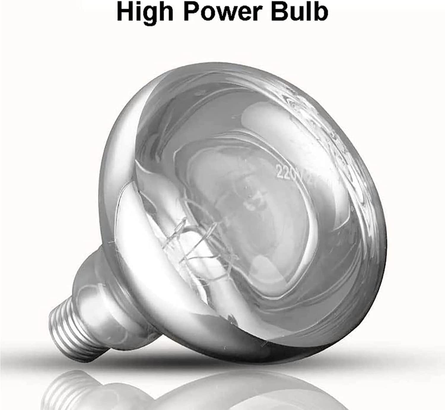 Riscaldamento rapido Lampada riscaldante e Isolante Portatile Indipendente for Esposizione di Alimenti(Double Bulbs)
