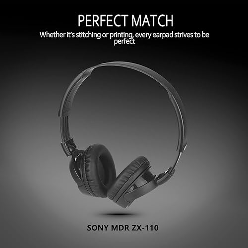 Miniatura 6 de Krone Kalpasmos Almohadillas de repuesto para auriculares de 2.953 in para auriculares Audio Technica ATH S200BT, fundas de repuesto para Sony