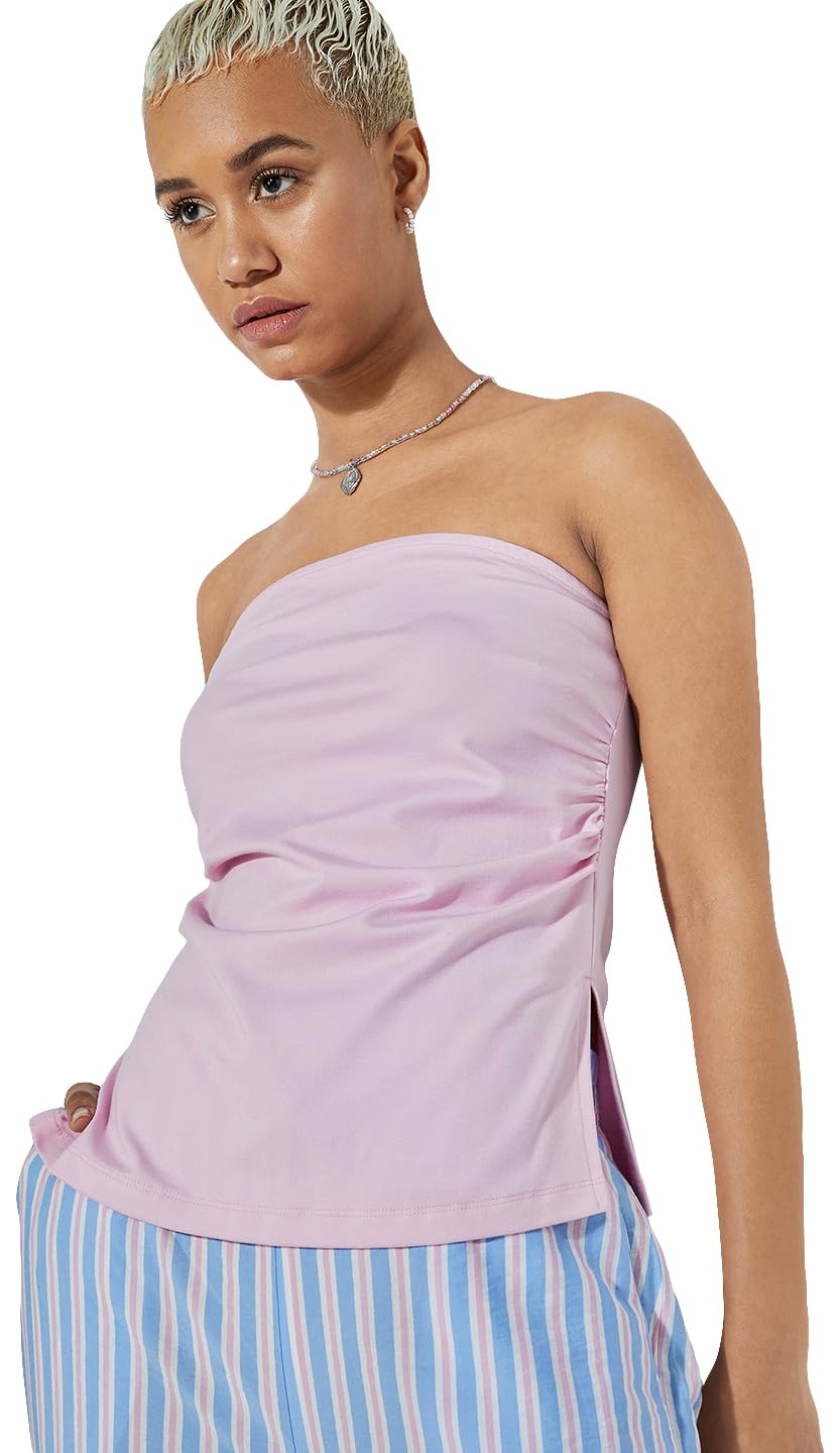 Alaya F x URB_N Women Ruched Tube Top