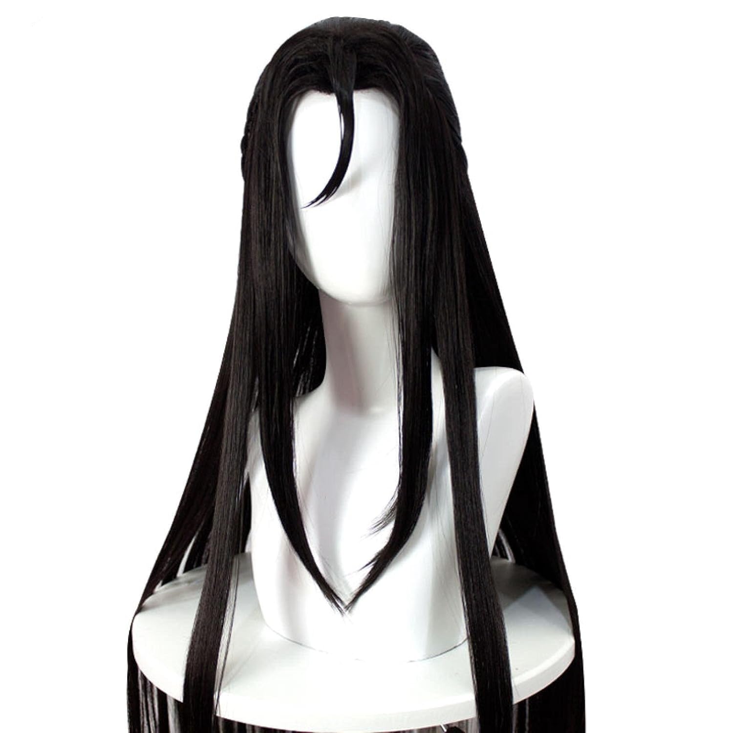 Cosplay Wig Wei Wuxian Yiling Patriarch Cosplay Wig Flute Yin Hu Fu Grandmaster of Demonic Cultivation Mo Dao Zu Shi Halloween Hair Wig for Coser Cosplay Wig Wei Wuxian Yiling Patriarch Cosplay Wig Flute Yin Hu Fu Grandmaster of Demonic Cultivation Mo Dao Zu Shi Halloween Hair Wig for Coser