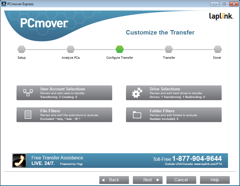Laplink PCmover Express 10 (Nutzung für 1 PC) [Download]