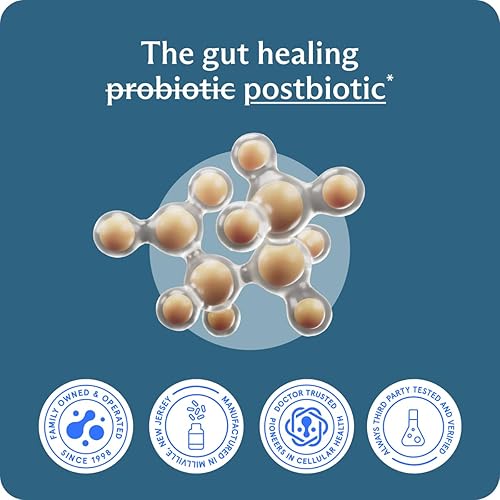 Miniatura 7 de BodyBio Butirato con calcio y magnesio - Apoya la digestión saludable el intestino y el microbioma - Reparación intestinal con fugas - Controla la