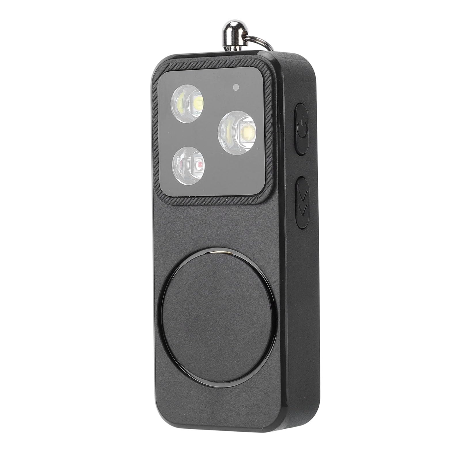 Goshyda Security Alarm Keychain for Women, 150DB Personal Security Alarm with LED Strobe Light and Flashlight, Self Defense Siren with USB C Charging for Walk (Black)