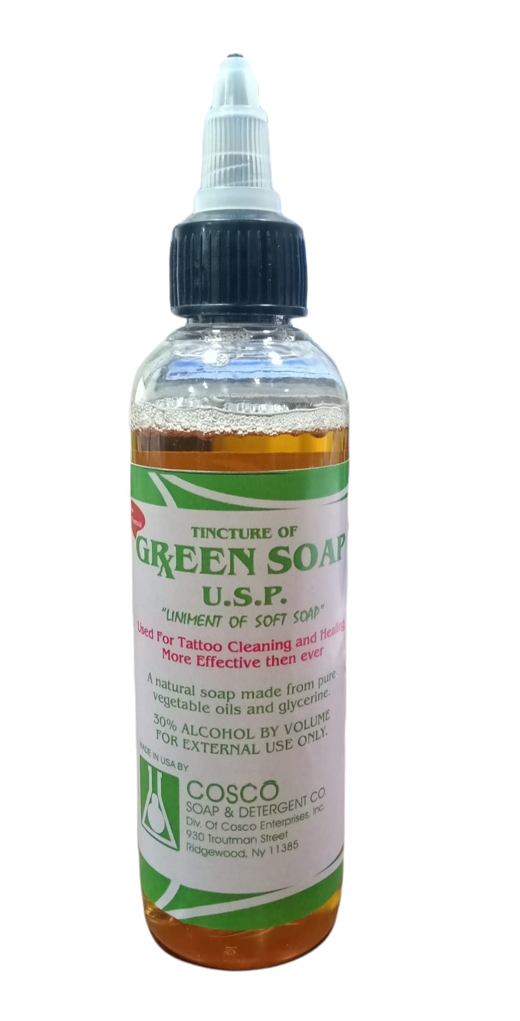 Traditional Tattoo Pure Green Soft Soap(4oz)-image-48