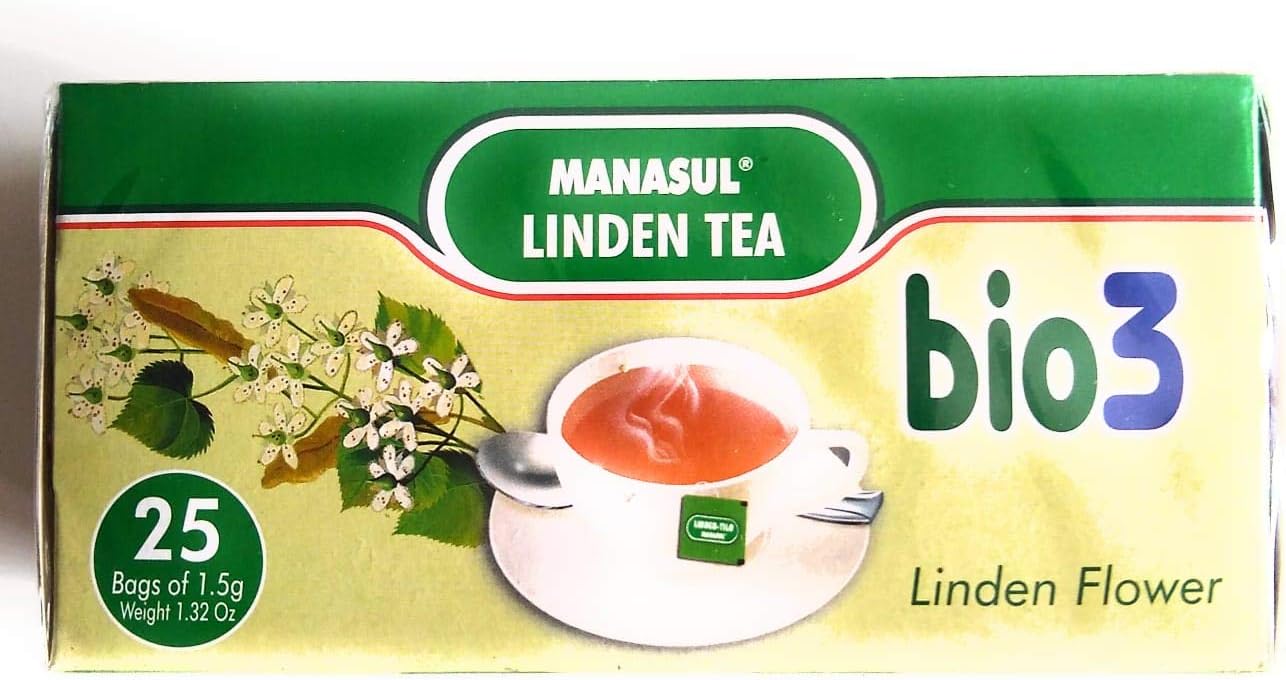 Manasul Linden-Tilo Teas 25 Tea Bags