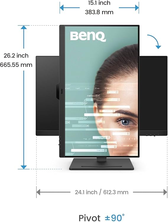 BenQ GW2790T 27’’ IPS 100 HZ DMI+DP 2Wx2 Hoparlör Asansör Pivot Eye Care Full HD Monitör