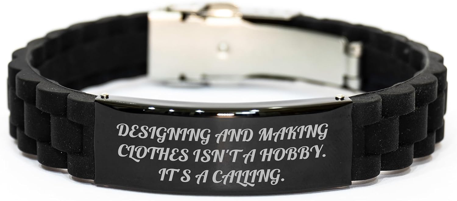 Designing and Making Clothes Isn't a Hobby, It's a Calling: Inspirational Gift for Fashionistas, Unique Christmas Unique Gifts from Friends to Coworkers with Personalized Message