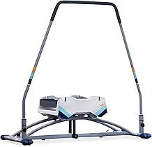 Aeroski Ski Simulator Workout Machine w/ Recoil Spring Resistance, 2 Poles & VR Goggles - Low Impact Elliptical Exercise Equipment for Home and Gym
