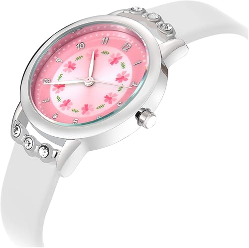 Vista 2 de WUTAN Kids Watch Girls Ages 6-8 8-10 10-12, Wrist Watches for Girls Gifts Waterproof Reloj para Niños Niñas 6 7 8 Year Old Girl Birthday Gift