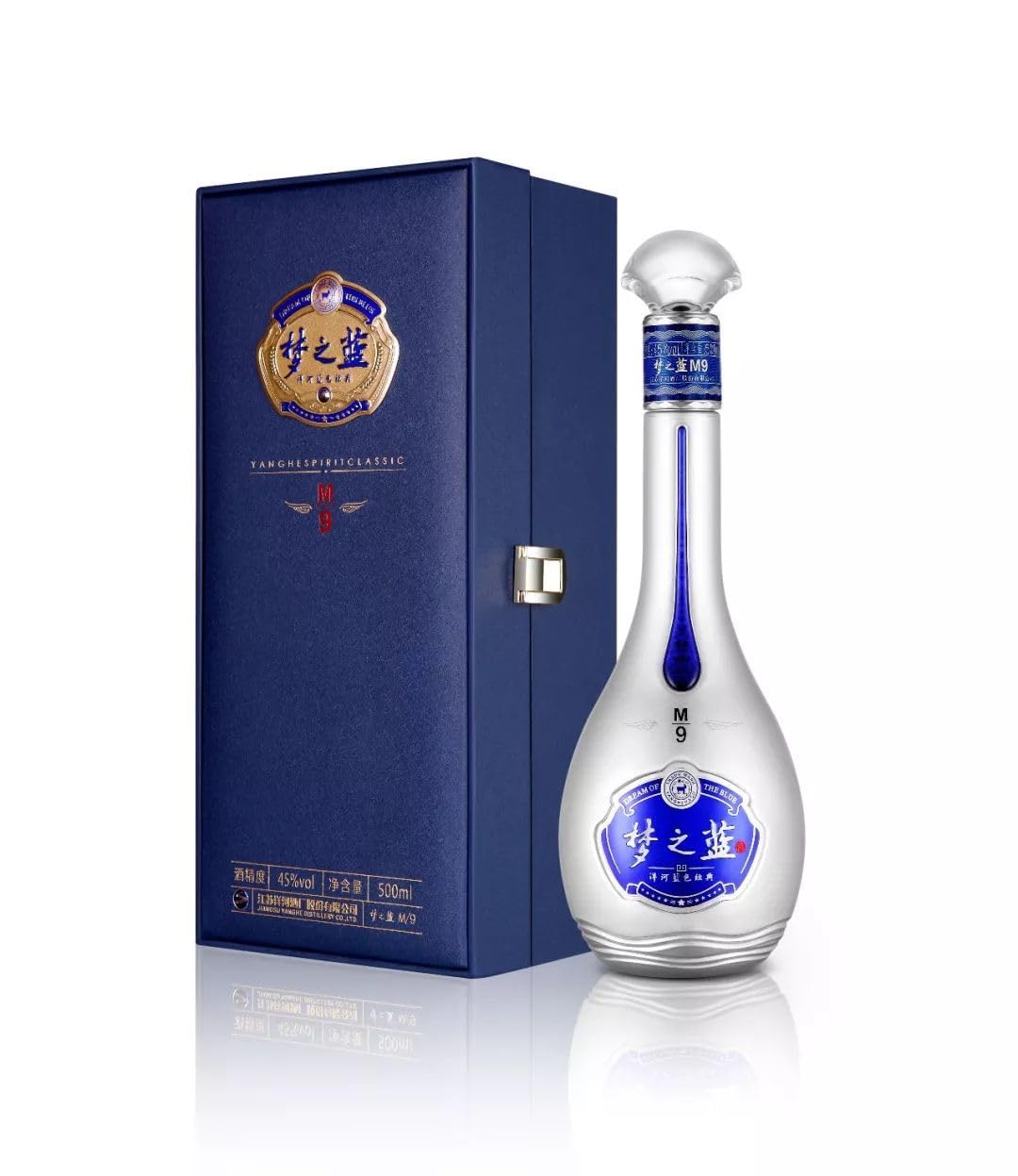 新品　夢之藍 M9 52% 500ml 貴州茅台酒 白酒 中国酒 五粮液 洋河 Amazon.co.jp: 夢之藍 M9 52度 500ml 正規品 □洋河大曲の最上級