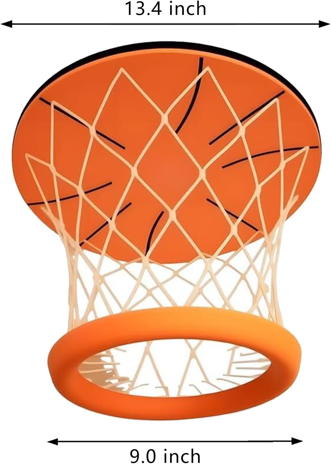 Ceiling Basketball Hoop，Hanging Indoor Basketball Hoop with Ball