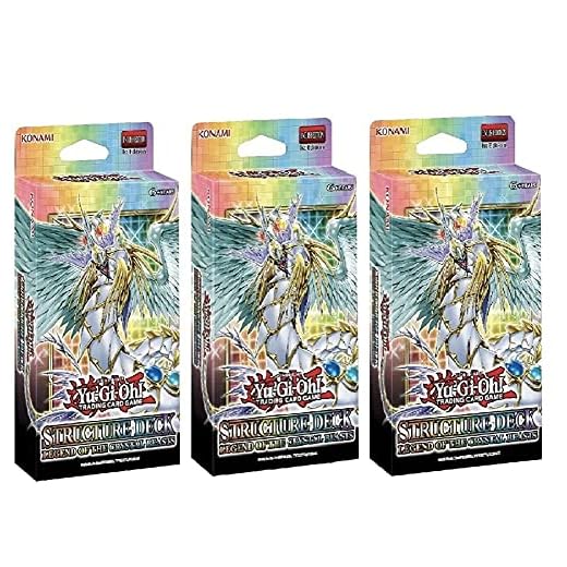 TCG: Legend of The Crystal Beasts Structure Deck - Contains 3 Structure Decks