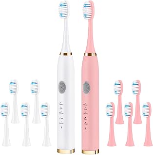 VANTREEGAO Electric Toothbrush 2 Pack