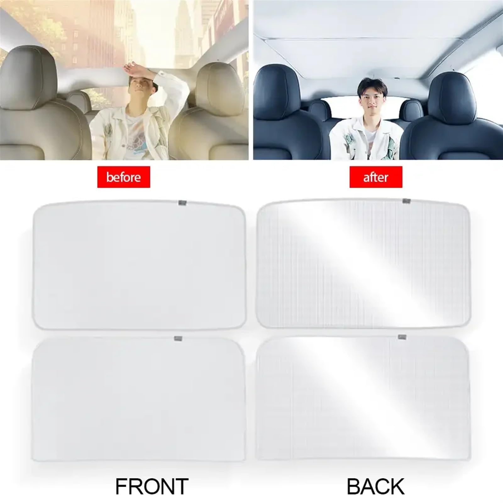 Amazon.co.jp: サンシェード 車 サイド テスラ モデル3 Y用 車用ガラス