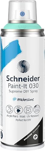 Schneider Paint-It 030 Supreme DIY Spray Paint 200 ml, Mint Green