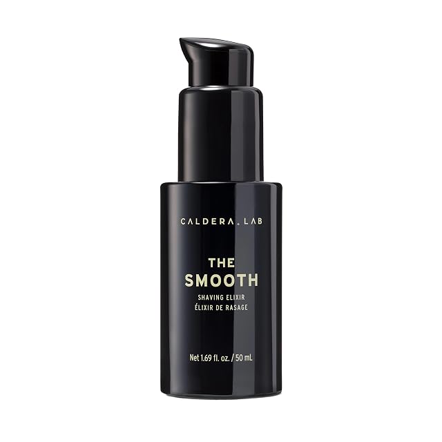 Caldera Lab The Smooth Certified Vegan Exfoliating Organic Shaving Elixir with Antioxidant Botanicals