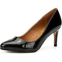 Enelauge Womens Mens Classic Stiletto Pointy Toe High Heel Wedding Dress Pumps