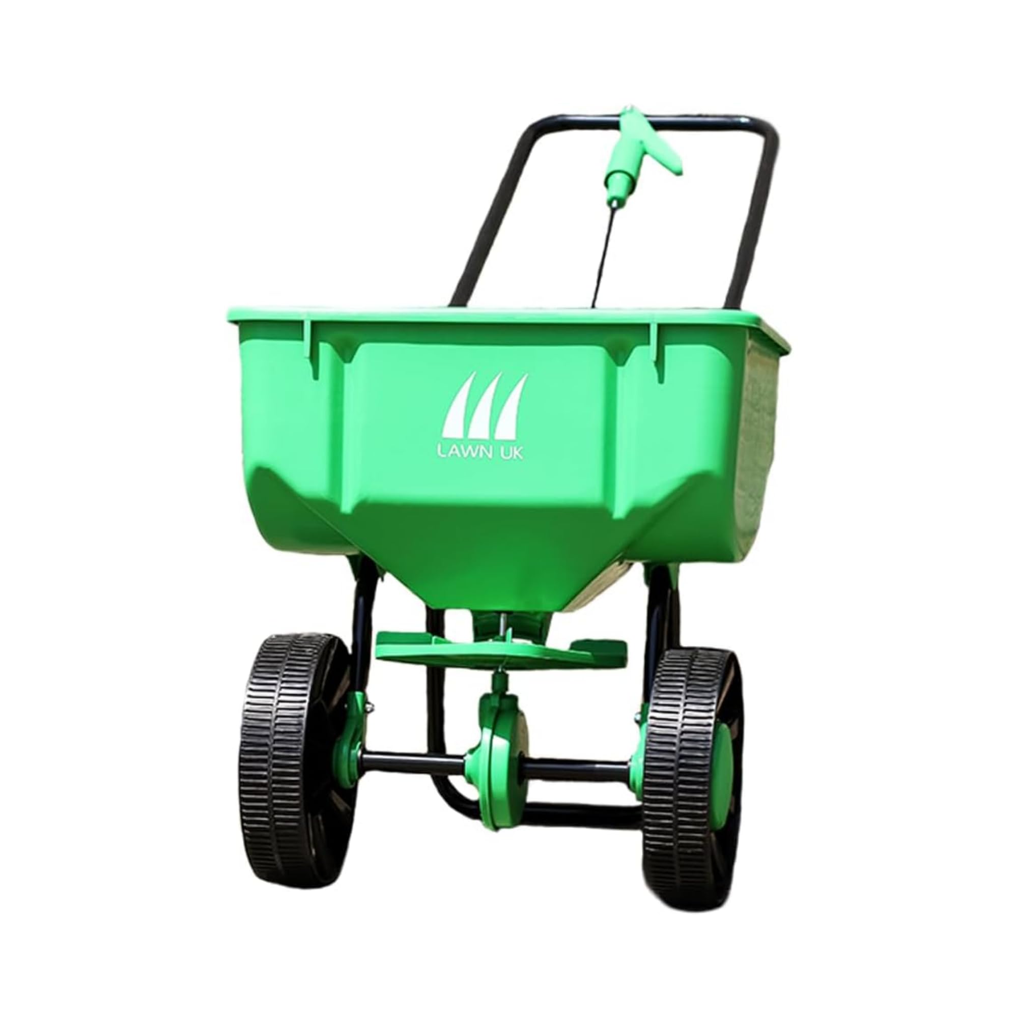 Lawn UK 26 Litre Rotary Spreader - For Grass Seed & Fertiliser - Perfect for Large Gardens - Ergonomic Durable Material