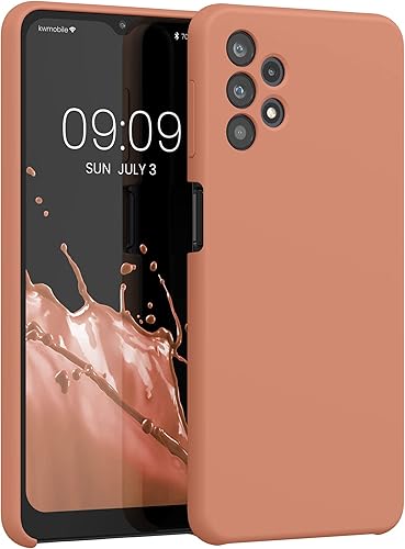 Miniatura 113 de kwmobile Funda Compatible con Samsung Galaxy A52 / A52 5G / A52s 5G - Cubierta de Teléfono de Silicona TPU con Acabado Suave - Macchiato