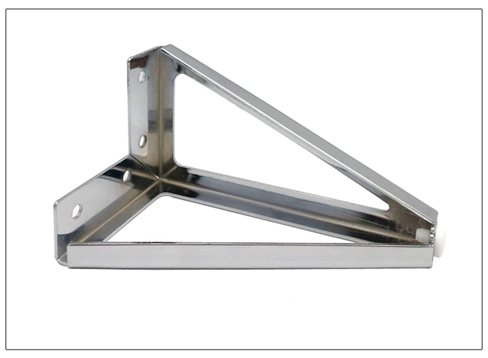 Gambe mobili di ricambio da 6"/15 cm,piedini triangolari per divani,piedini per mobili,gambe per tavoli in ferro fai-da-te,piedini per mobili,per sedie,gambe per mobili,gambe in metallo per divano,gam