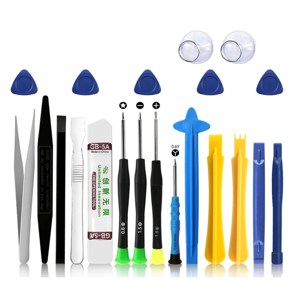 21Pcs Professional Cell Phone Electronics Kit Screwdriver Driver Set for Fix Mobile Device Pentalobe Screwdrivers