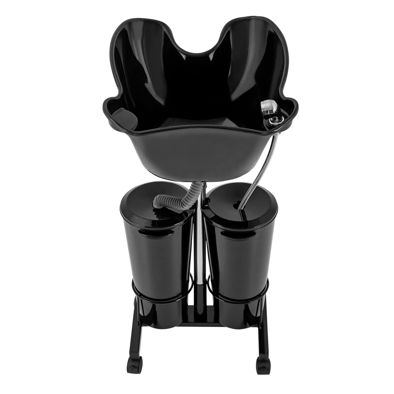 Shampoo Bowl Portable Salon Sink With Adjustable Height And Drain