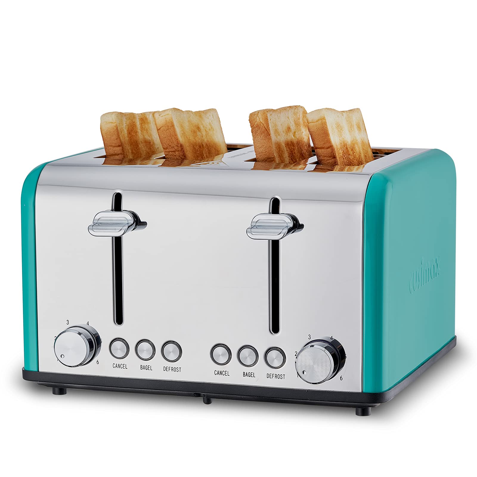 Buy CUSIMAX Toaster 4 Slice Stainless Steel 4 Slice Toaster with Extra