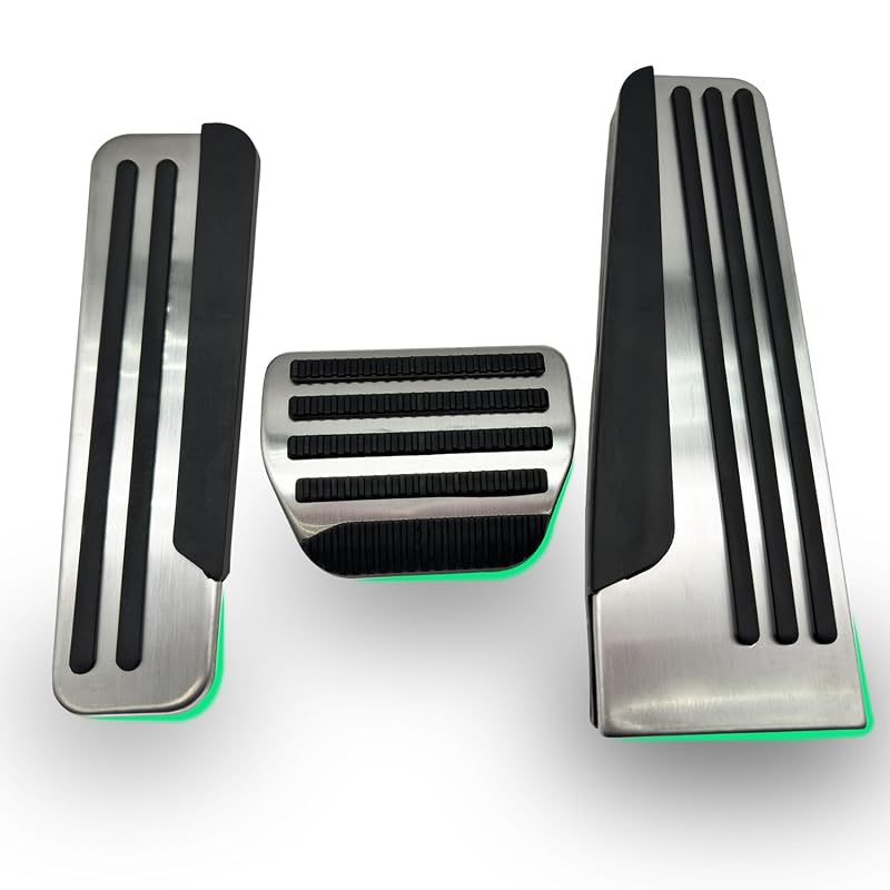 Kit de capas para pedais compatível com Infiniti Q50, Q60, Q70, QX70, G25, G35, G37, M25, EX e FX