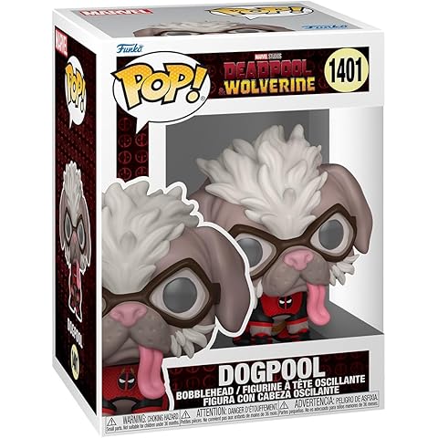 Funko POP! Marvel: Deadpool & Wolverine - Dogpool - Collectable Vinyl Figure - Gift Idea - Official Merchandise - for Kids & Adults - Movies Fans - Model Figure for Collectors and Display