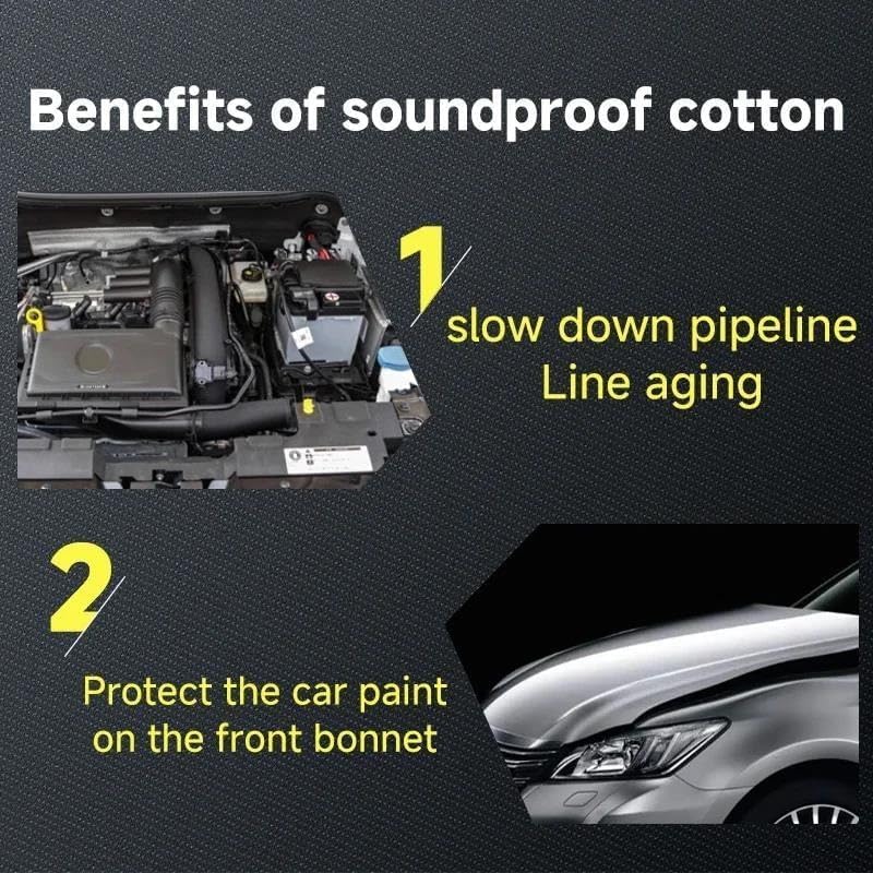 Matériau isolant capot Toyota Camry bloque la chaleur et le bruit