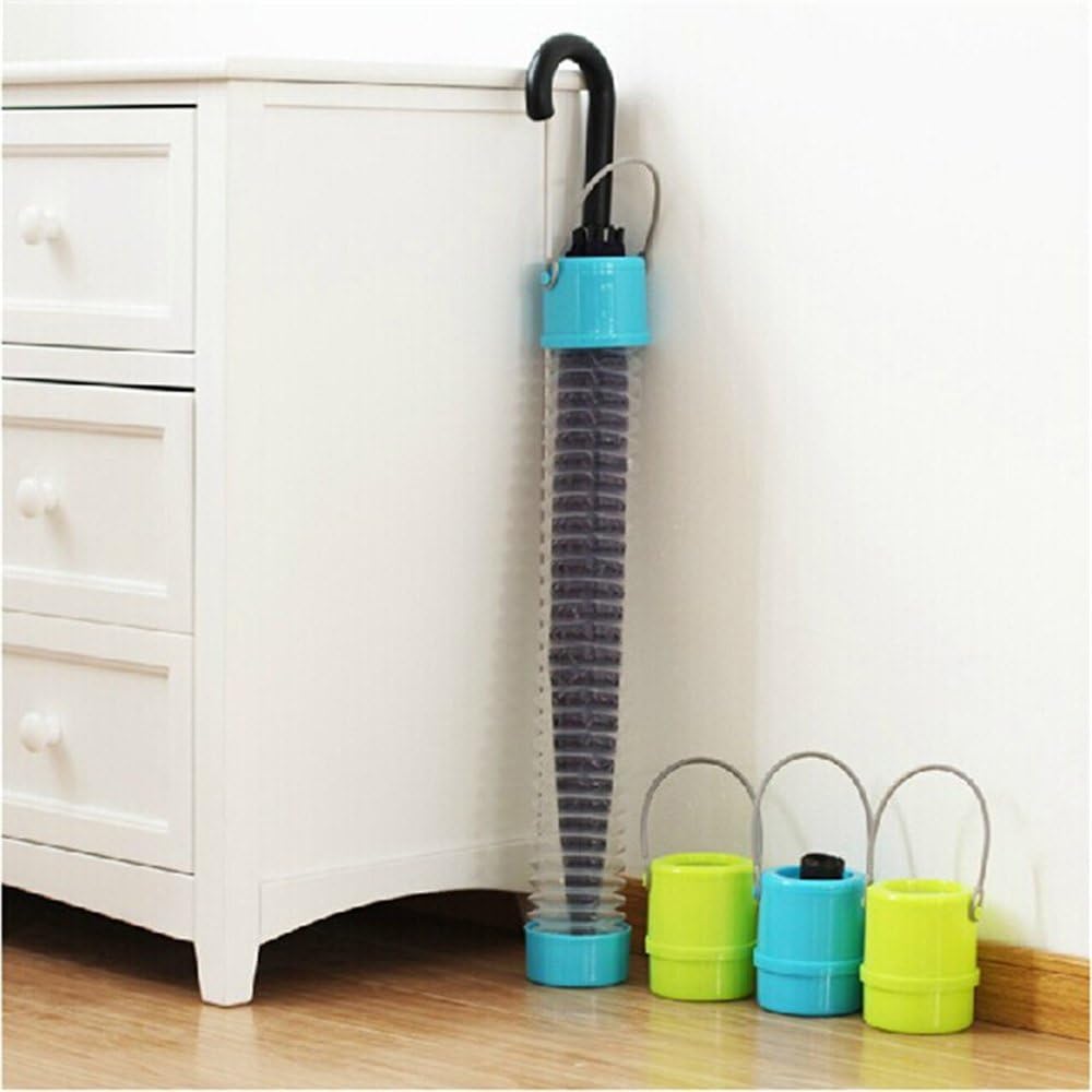 Jecxep Auto Home Office and Car Telescopic Plastic Foldable Umbrella Holder Bucket