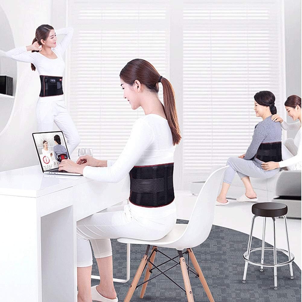 Adjustable Breathable Lower Back Support Belt with Far Infrared for Injury Prevention