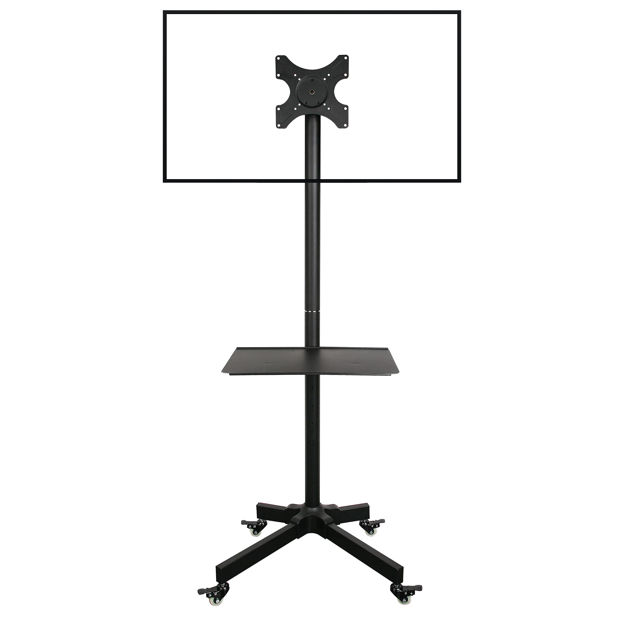 Regolabile supporto da pavimento per televisori LCD LED da 19-37 pollici (diagonale 48cm - 94cm), fino a 20 kg con VESA, max 200x200mm