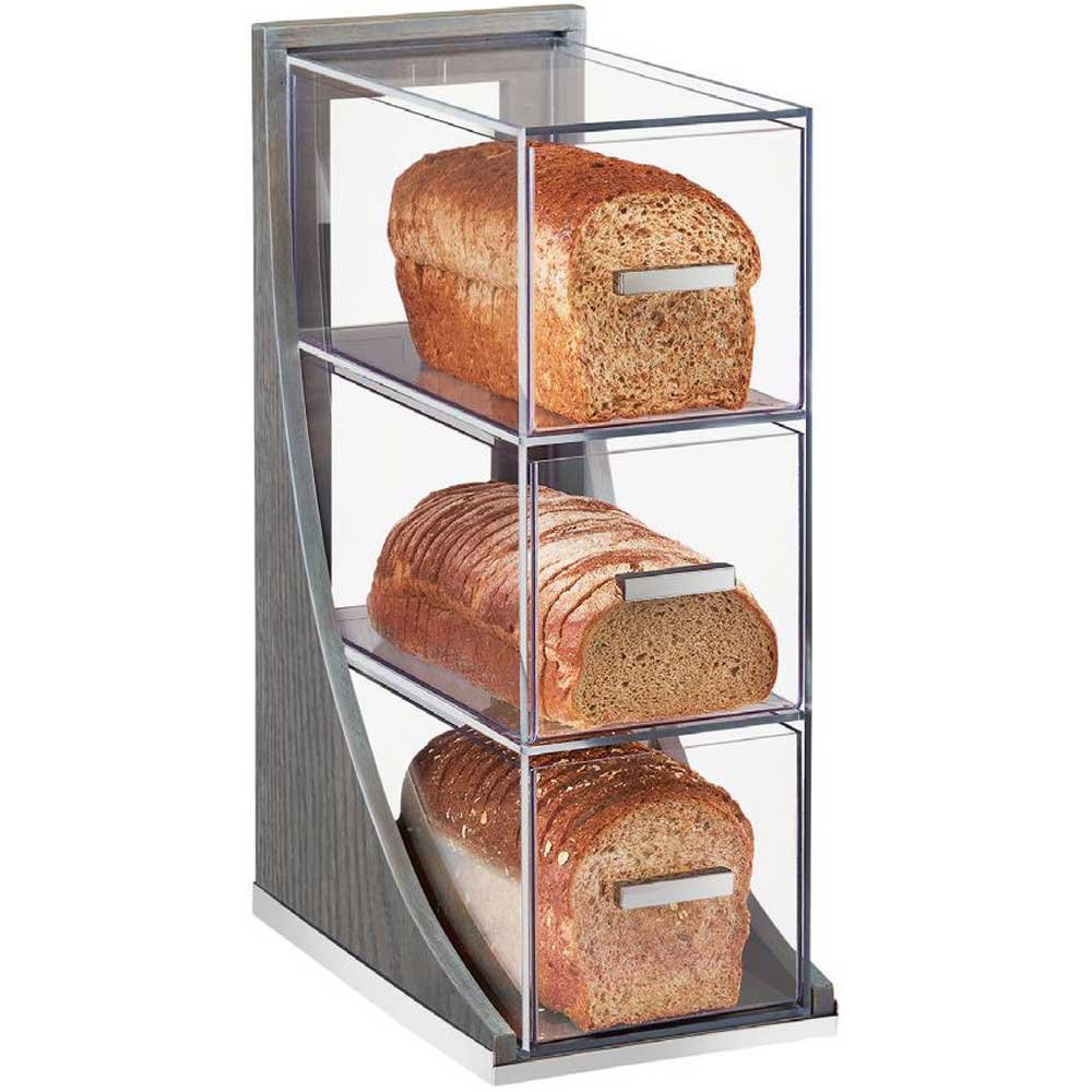 Amazon.com: Cal Mil Ashwood Collection – Bread Case – 6.5W x 13D x
