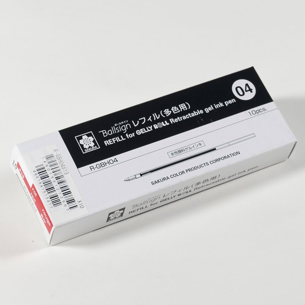 Amazon | サクラクレパス 多機能ペン替芯 ボールサイン4+1用 赤 Amazon | サクラクレパス 多機能ペン替芯 ボールサイン4+1用 赤
