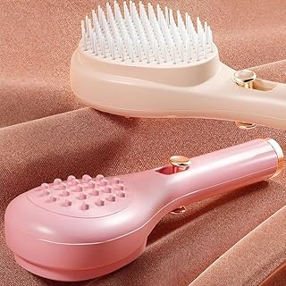 Air Pressure Massage Brush with Self-Cleaning Function, Painless Detangling Hair Knots Brush, Premium Design Multicolor