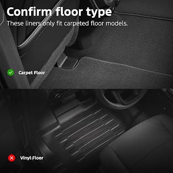 Ford OEM All Weather Floor Mat Set F-150 SuperCrew 2013-2026| ML3Z1613300AA