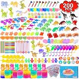 Lavishemy 200 Pcs Party Favors for Kids, Carnival Prizes, Classroom Rewards, Stocking Stuffers, Pina